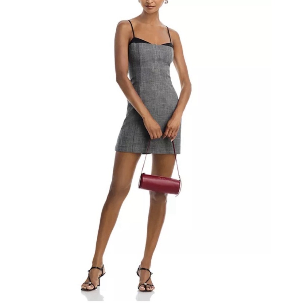 FRENCH CONNECTION Owen Plaid Peekaboo Dress Size 8